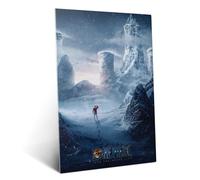 Displate Officiel One Piece Poster - Live Action Netflix's One Piece: Frozen Grand Line - Métallique Fixation Magnétique Licence Officielle Image Affiche de Haute Qualité 45 cm x 32 cm