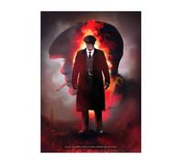 Displate Officiel Peaky Blinders Métallique Fixation Magnétique Licence Officielle Image Affiche de Haute Qualité Main Characters - Thomas Shelby Working Man - Größe M - hauteur 45 cm largeur 32 cm.