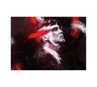 Displate Officiel Peaky Blinders Métallique Fixation Magnétique Licence Officielle Image Affiche de Haute Qualité Fanart - by Liam Proniewicz - Größe M - hauteur 45 cm largeur 32 cm.