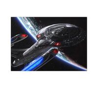 Displate Officiel Star Trek Métallique Fixation Magnétique Licence Officielle Image Affiche de Haute Qualité Ships Of The Line USS Enterprise hauteur 45 cm largeur 32 cm.