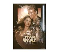Displate Officiel Star Wars Poster Métallique Fixation Magnétique Licence Officielle Image Affiche de Haute Qualité Star Wars Episode II: Attack of the Clones 32x45cm