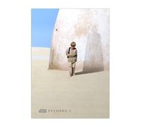 Displate Officiel Star Wars Poster Métallique Fixation Magnétique Licence Officielle Image Affiche de Haute Qualité Anakin hauteur 67,5 cm largeur 48 cm