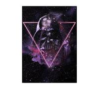 Displate Officiel Star Wars Poster Métallique Fixation Magnétique Licence Officielle Image Affiche de Haute Qualité Darth Vader 32x45cm