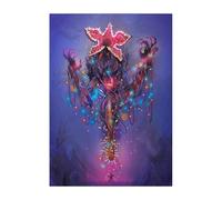 Displate Officiel Stranger Things Métallique Fixation Magnétique Licence Officielle Image Affiche de Haute Qualité Demogorgon Art 32x45cm