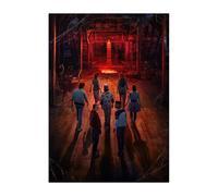 Displate Officiel Stranger Things Métallique Fixation Magnétique Licence Officielle Image Affiche de Haute Qualité Creel 32x45cm