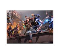 Displate Officiel Team Fortress 2 Métallique Fixation Magnétique Licence Officielle Image Affiche de Haute Qualité TF2 Key Art - Team - Größe M - hauteur 45 cm largeur 32 cm.