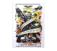 Displate Officiel Warhammer Métallique Fixation Magnétique Licence Officielle Image Affiche de Haute QualitéWarhammer 40,000 Graphics Order of Our Martyred Lady Hauteur 45 cm Largeur 32 cm.