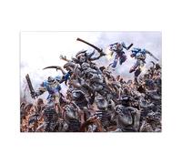 Displate Poster officiel Warhammer en métal Fixation magnétique Avec images sous licence Poster de haute qualité Warhammer 40,000 : Space Marine 2 - Space Marine 2 Poster 67,5 cm x 48 cm