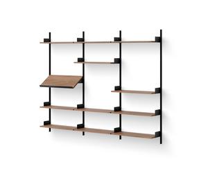 Display 1900 Étagère murale en noyer New Works - 5712826419885