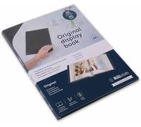 Display Book (20 Clear Pockets) A4 Ring Brochure And Project Presentation Folder For Meetings And Conferences Black