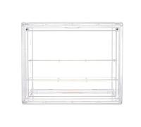 Display Box - Acrylique, 10,63 x 7,08 x 8,66 po Stackable Showcase magnetic Door Closure | Stackable Dustproof Organizer Transparent Collectible Case, Clear Displays Case For Figurines, Jewelry