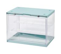 Display Box - Clear Acrylic Dustproof Figurine Cabinet, Stackable Protective Showcase Organizer, Magnetic Opening Storage Case | Scratchproof Collectibles Display Shelf, Home Interior Styling
