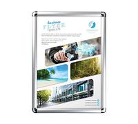 DISPLAY SALES - Lot de 50 Cadre clic-clac Format A3 avec Coins Rondo, Cadres d'Affichage