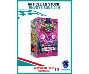 Display SV6a Night Wanderer Booster Box KR Neuf scellé Pokémon Coréen