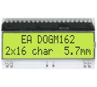 DISPLAY VISIONS Afficheur 7 segments jaune-vert 5.57 mm 3.3 V, 5 V Nombre de chiffres: 2 EADOGM162E-A.