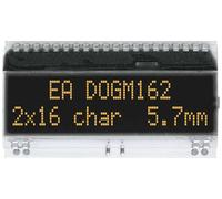 DISPLAY VISIONS Afficheur 7 segments jaune-vert 5.57 mm 3.3 V, 5 V Nombre de chiffres: 2 EADOGM162L-A.
