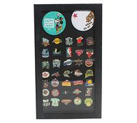DisplayGifts Présentoir à épingles, Cadre pour Bijoux, médailles Militaires, Porte-Badges, 37,5 x 21,6 cm