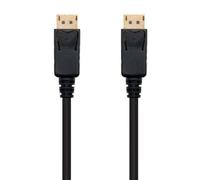 DisplayPort 1.2 4K DisplayPort Cable Nanocable 10.15.2300/ DisplayPort Male - DisplayPort Male/ 50cm/ Black