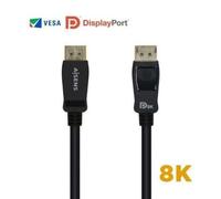 Displayport 1.4 8K Aisens A149-0433/ Displayport Male - Displayport Male/ 3m/ Certifié/ Noir