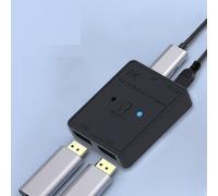 Displayport 1.4 Commutateur 8k 30hz Commutateur 2 En 1 Sortie Et 1 En 2 Sortie Diviseur Bidirectionnel Prise En Charge Du Hdr Visuel 3d Pour Xbox