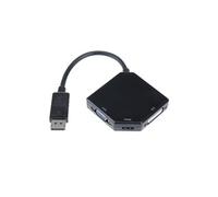Displayport à HDMI / DVI 24+5 / VGA - DisplayPort Mâle vers Femelle 3-en-1 Câble Adaptateur de Convertisseur