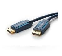 DisplayPort câble de raccordement [1x DisplayPort prise mâle - 1x DisplayPort Stecker] 10 m bleue clicktronic