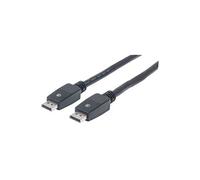 Manhattan Câble DisplayPort mâle-mâle 10 m noir