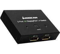 DisplayPort Switch,8K DP 1.4 Commutateur 2 Ports 2 Entrées 1 Sortie 8K@60Hz 4K@120Hz Compatible avec PC Projecteurs Moniteurs