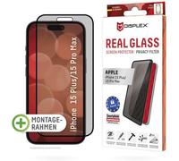 DISPLEX 01845 Verre de protection décran avec anti-espion Apple iPhone 15 Plus, iPhone 15 Pro Max 1 pc(s) 01845