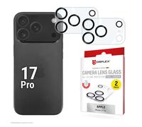 Displex Displex CamGlass All-In-One Protection d'objectif de caméra iPhone 17 Pro Transparent