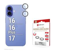 Displex Displex CamGlass Single Protection d'objectif de caméra iPhone 16 / 16 Plus / 17 Transparent