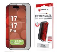 Displex Displex Protection d'écran en verre trempé Privacy iPhone 17 / 17 Pro Transparent