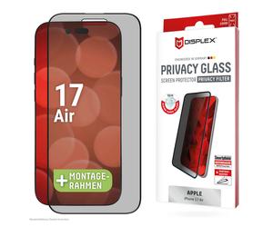 Displex Displex Protection d'écran en verre trempé Privacy iPhone Air Transparent