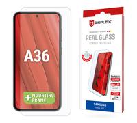 Displex Displex Protection d'écran en verre trempé Real Glass pour Samsung Galaxy A36 Transparent