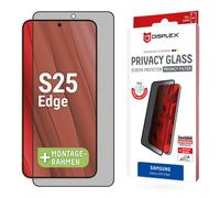 Displex Displex Screenprotector Privacy Glass voor de Samsung Galaxy S25 Edge Transparent
