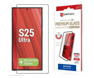 Displex Displex Screenprotector Real Glass Full Cover voor de Samsung Galaxy S25 Ultra Transparent
