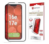 Displex MountMaster Verre de qualité supérieure pour Apple iPhone 16e/17e