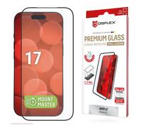Displex Premium Glass Tempered Glass Screen Protector for Apple iPhone 17, Full