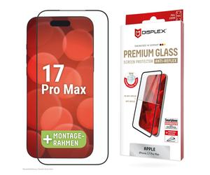 Displex Premium Protective Glass (Full Cover, 10H) Compatible with iPhone 17 Pro