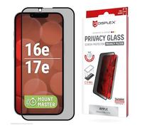 Displex Privacy Glass MountMaster pour Apple iPhone 16e/17e