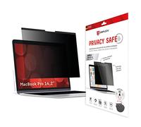 Displex Privacy Safe Blickschutzfilter für MacBook Pro 14,2", Anti-Reflex, Bluelight-Filter, Magnetische Befestigung