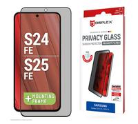 Displex Displex Protection d'écran en verre trempé Privacy Samsung Galaxy S24 FE / S25 FE Transparent