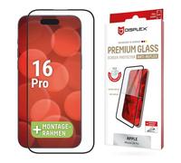 Displex Protection D'écran En Verre Trempé Real Glass Full Cover Iphone 16 Pro