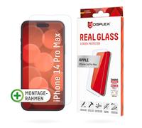 Displex Protection d'écran en verre véritable Compatible avec l'iPhone 14 Pro Max - Transparent