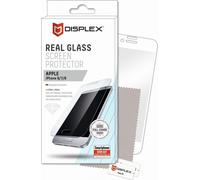Displex Real Glass 3D Apple iPhone 6/7/8 blanc Case-Friendly Verre de protection d'écran