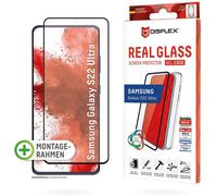 DISPLEX Real Glass 3D + kit d'étuis Samsung S22 Ultra