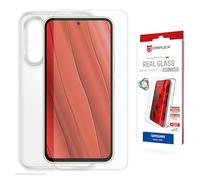Displex Real Glass + Coque pour Samsung Galaxy A56 - 10H Film de protection d'écran et coque de protection - Ultra fin, montage sans bulles