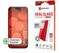 DISPLEX Real Glass + étui Set iPhone 15 Pro