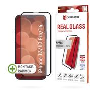 DISPLEX Real Glass Verre de protection d'écran Apple iPhone 13, iPhone 13 Pro,