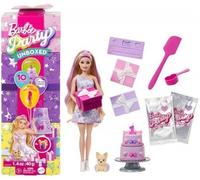 dispo Simcha.fr 194735296538 Barbie Party figurine + accessoires anniversaire